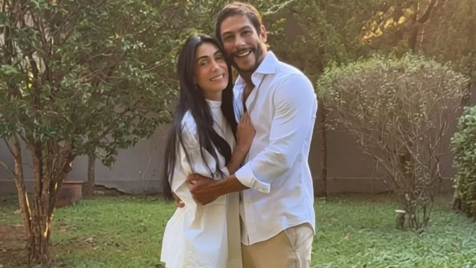  Michelle Barros e Shia | Reprodução / Redes Sociais 