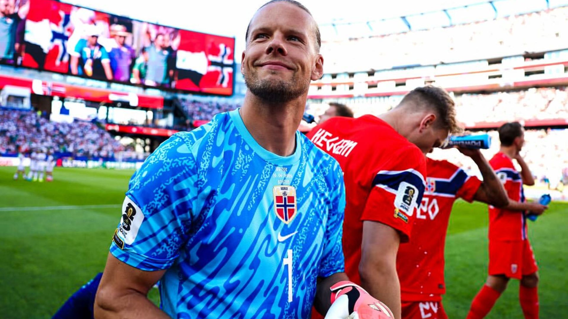 Nyland, goleiro que pegou pênalti do Brasil, já defendeu seleção de esqui da Noruega