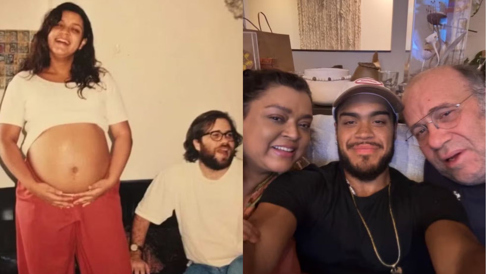 Preta Gil e Otávio Muller, pais de Fran Gil | Reprodução / Instagram 