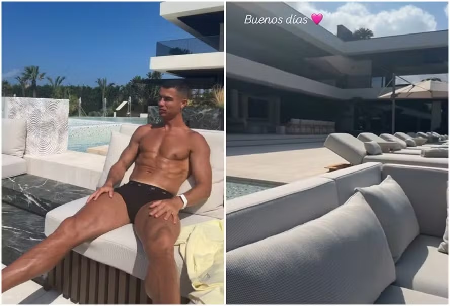 CR7 na Mansão | Reprodução / Redes Sociais 