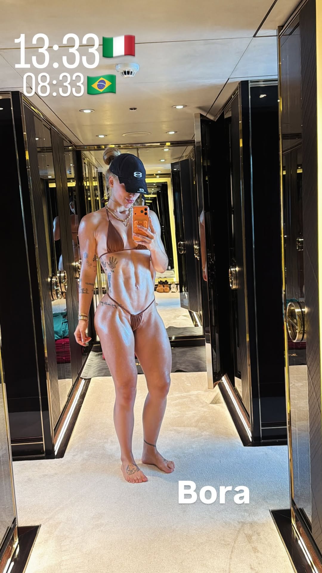 Foto: Virginia Fonseca na Itália | Reprodução: redes sociais