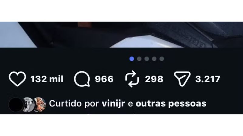 Veja fotos da amiga de Virginia que recebeu curtida de Vini Jr.
