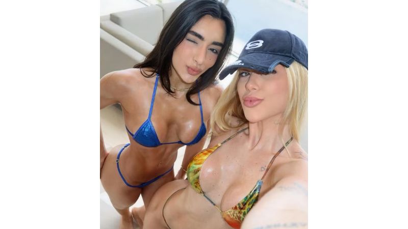 Veja fotos da amiga de Virginia que recebeu curtida de Vini Jr.