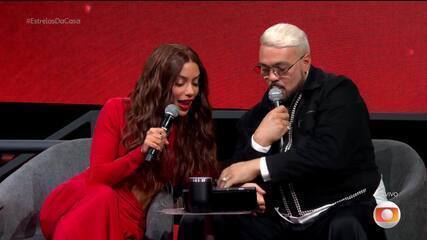 Anitta e Belo no Estrelas da Casa