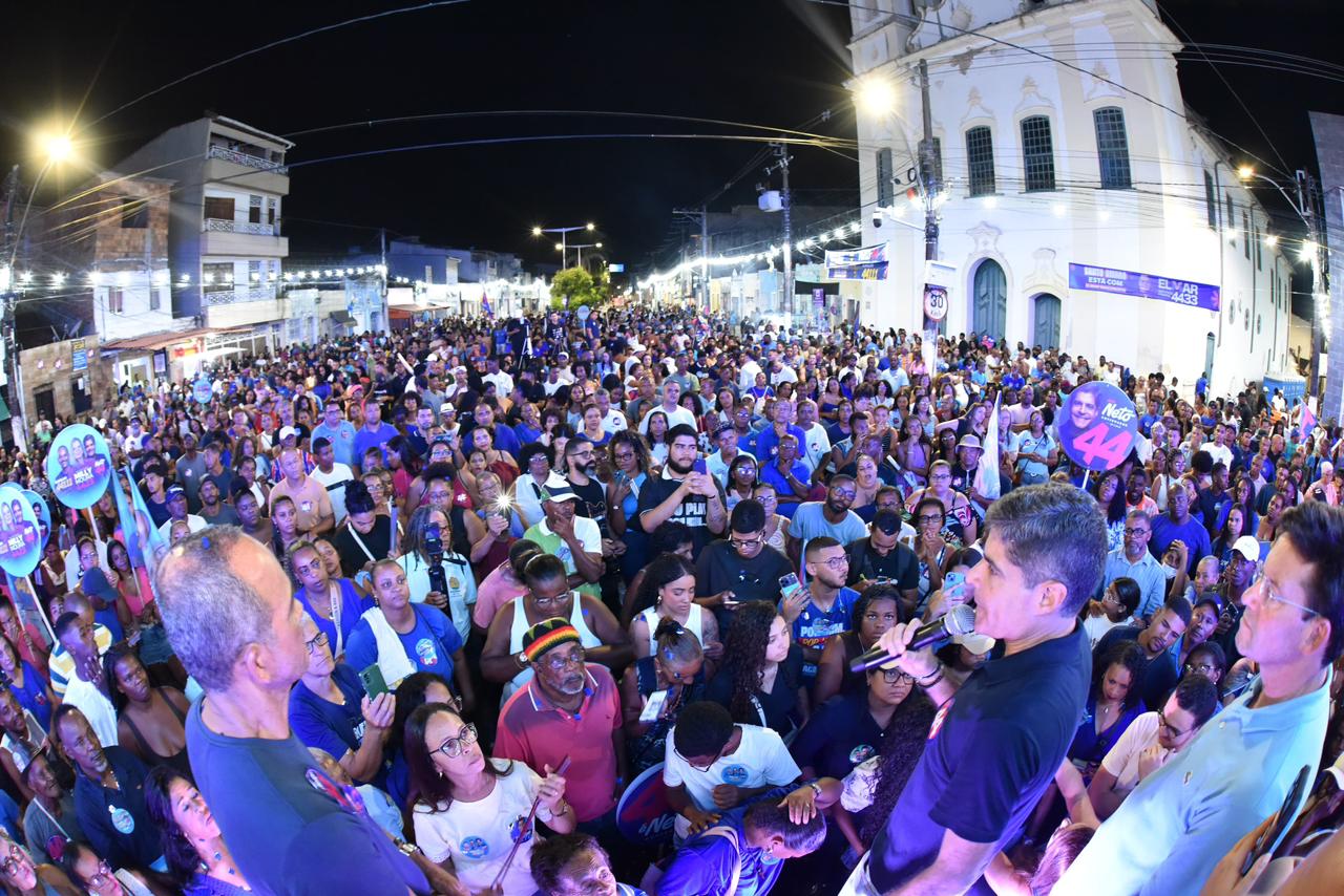 Em Santo Amaro, ACM Neto diz que utilizará "Pix saúde" para diminuir espera na regulação - QTU Questões do Universo