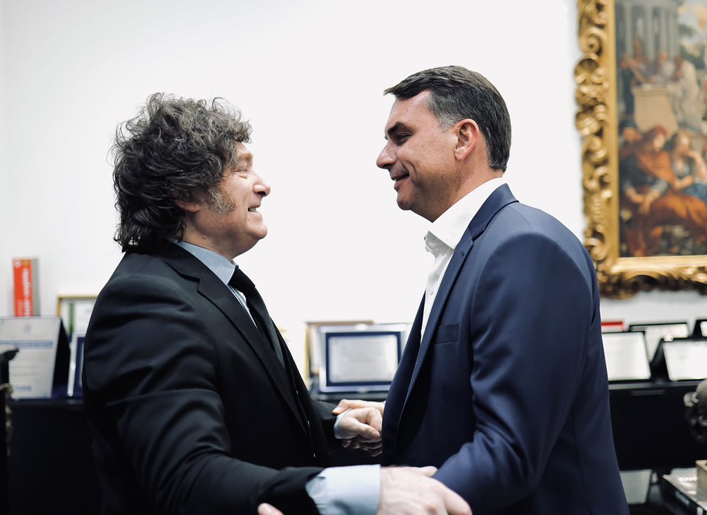 Flávio e Milei