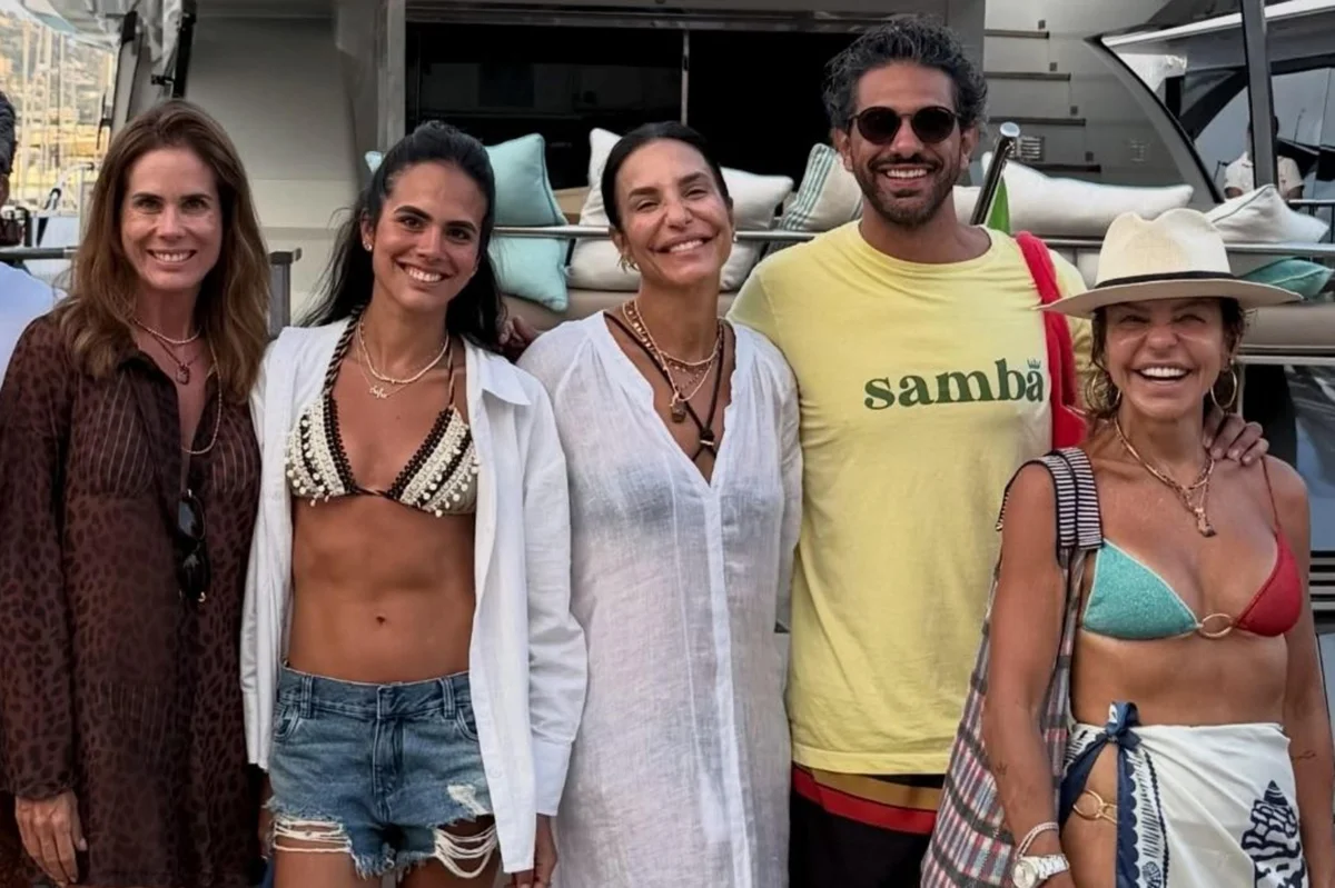 Ivete Sangalo e Tiago Maia