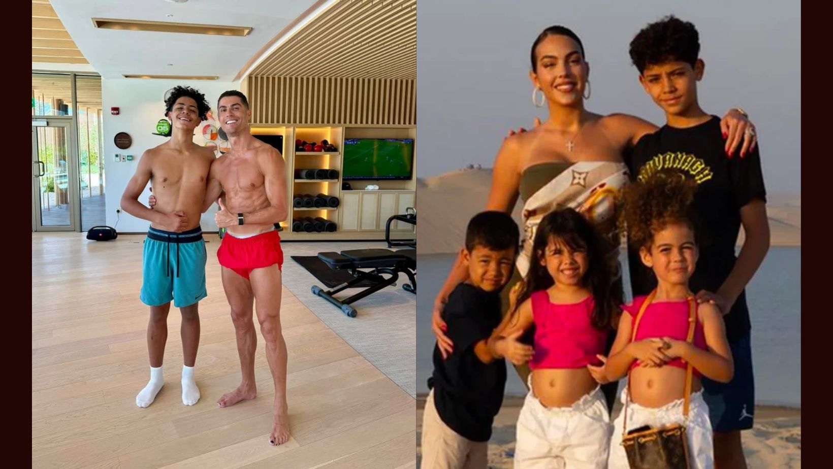Familia de Cristiano Ronaldo | Reprodução / Redes Sociais 