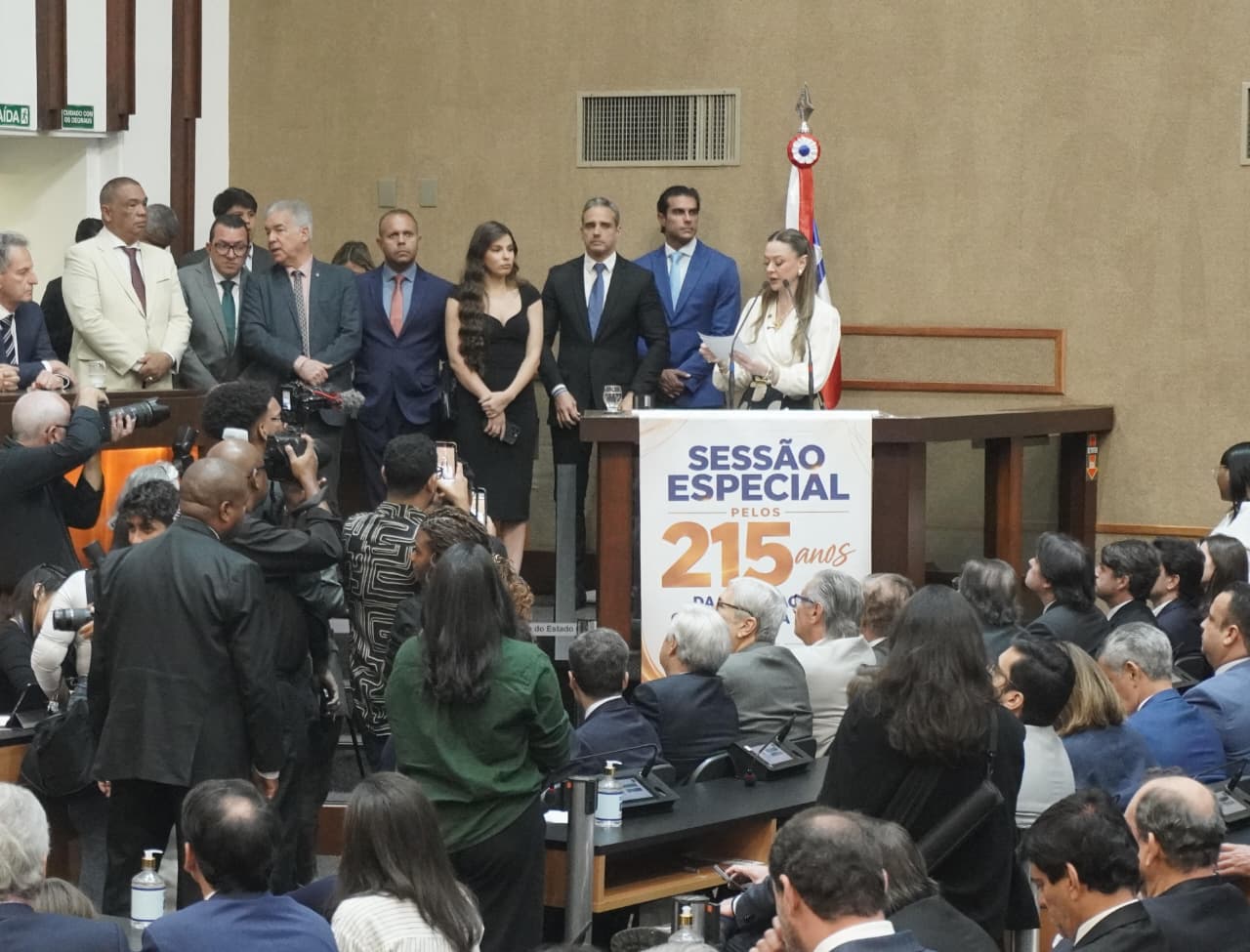 Associação Comercial da Bahia celebra 215 anos em homenagem na ALBA - FOTO DEVID SANTANA / BNEWS