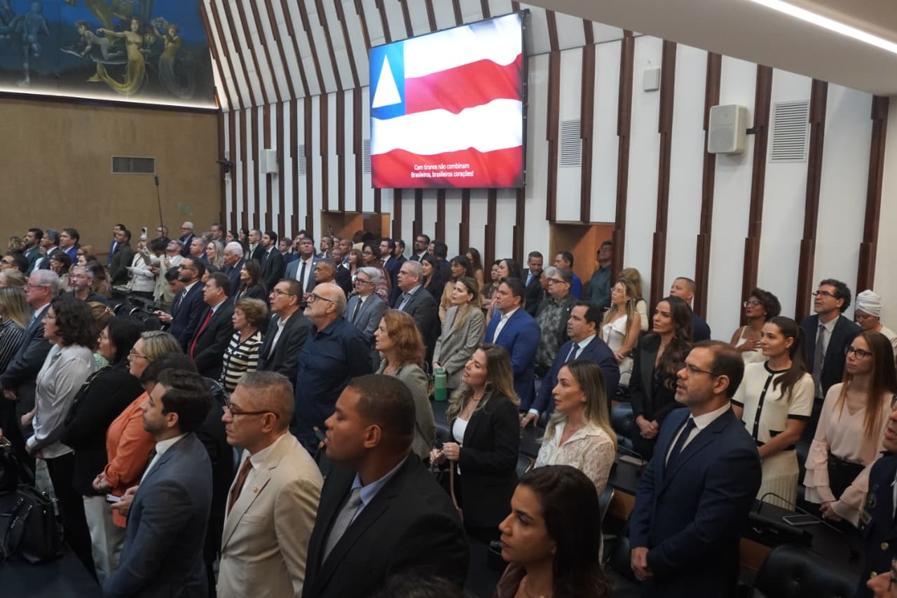 Associação Comercial da Bahia celebra 215 anos em homenagem na ALBA - FOTO DEVID SANTANA / BNEWS