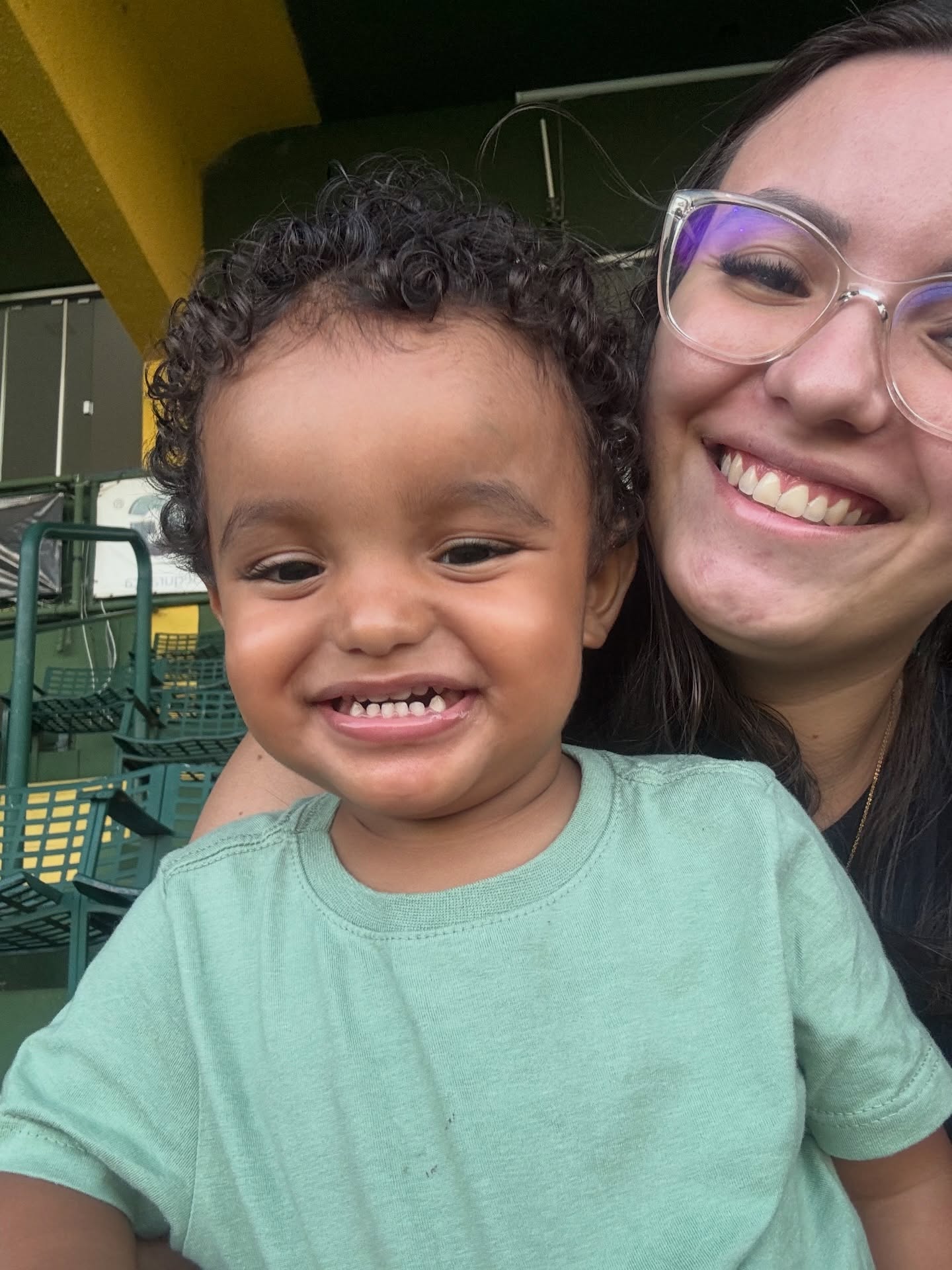 Benício, filho do atacante Gustavo Simões, do Ypiranga | Reprodução/redes sociais