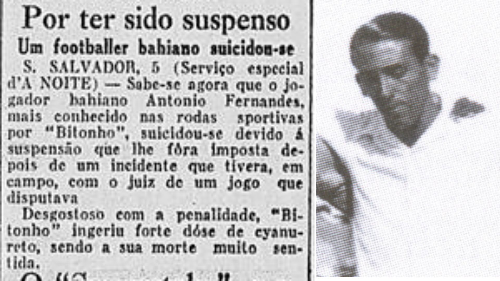 Notícia do periódico A Noite (RJ), no dia 5 de julho de 1934.