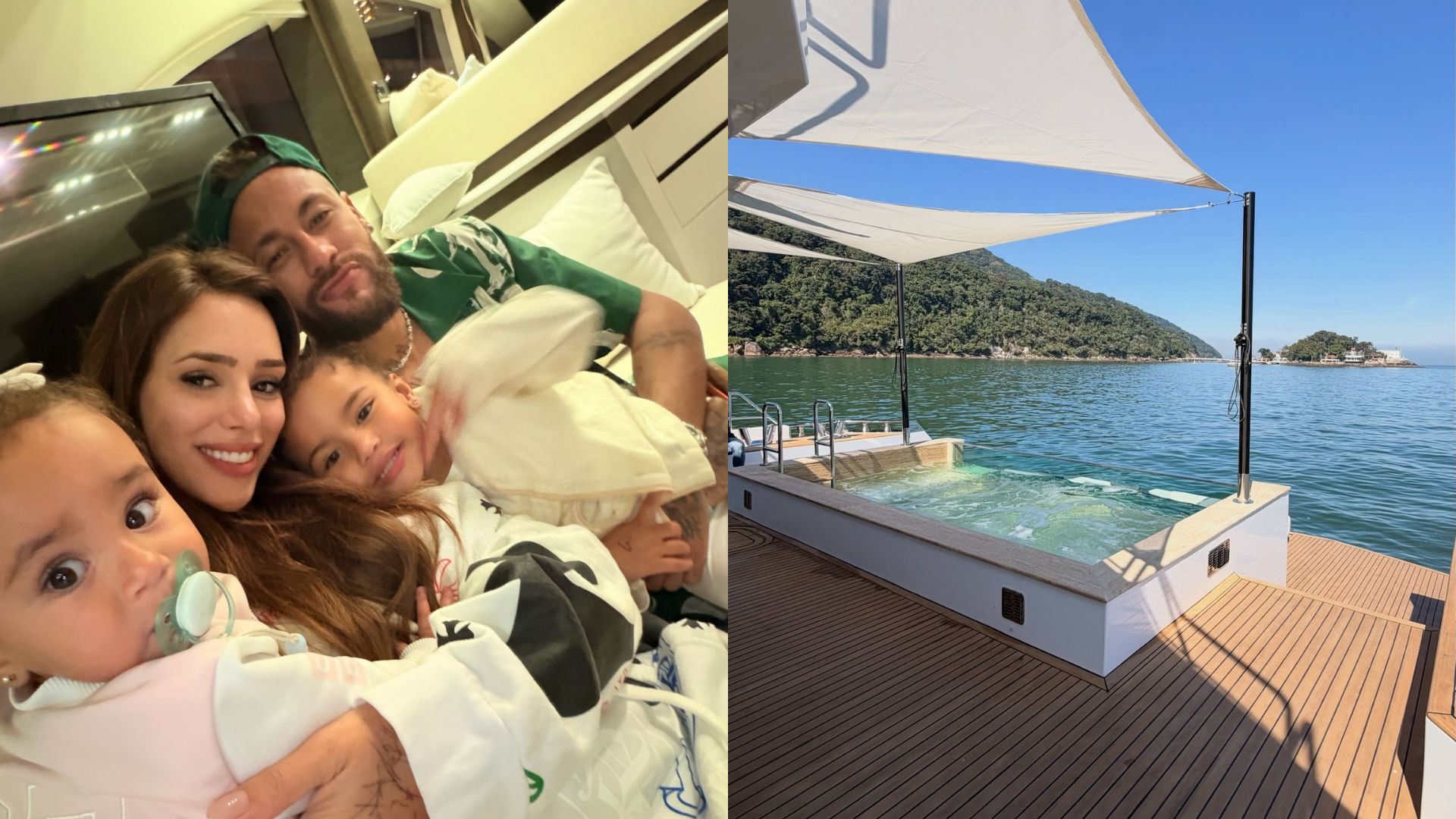  Bruna Biancardi expõe detalhes do novo iate milionário de Neymar; veja - Foto: Instagram