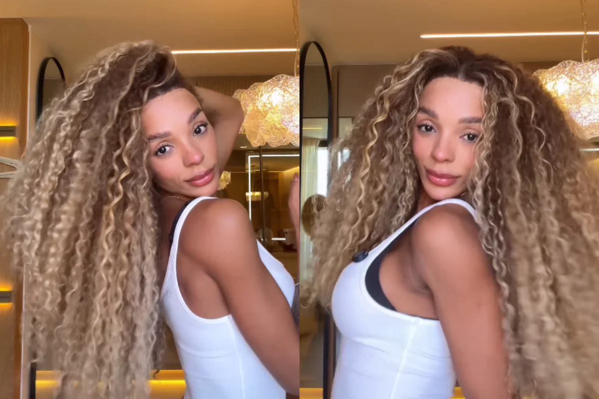 Brunna Gonçalves apresenta novo visual