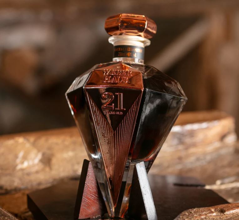 Cachaça Weber Haus que custa R$ 15 mil | Divulgação