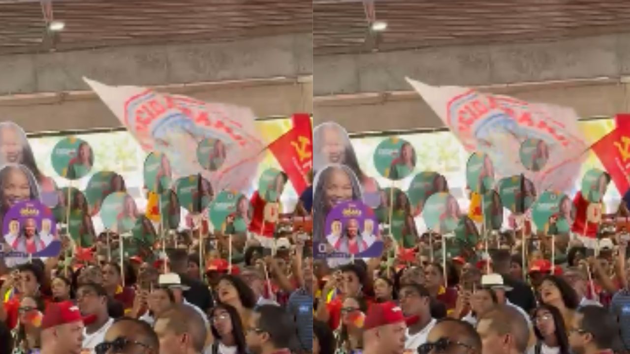 VÍDEO: Bamor "invade" convenção do PT no Parque de Exposições