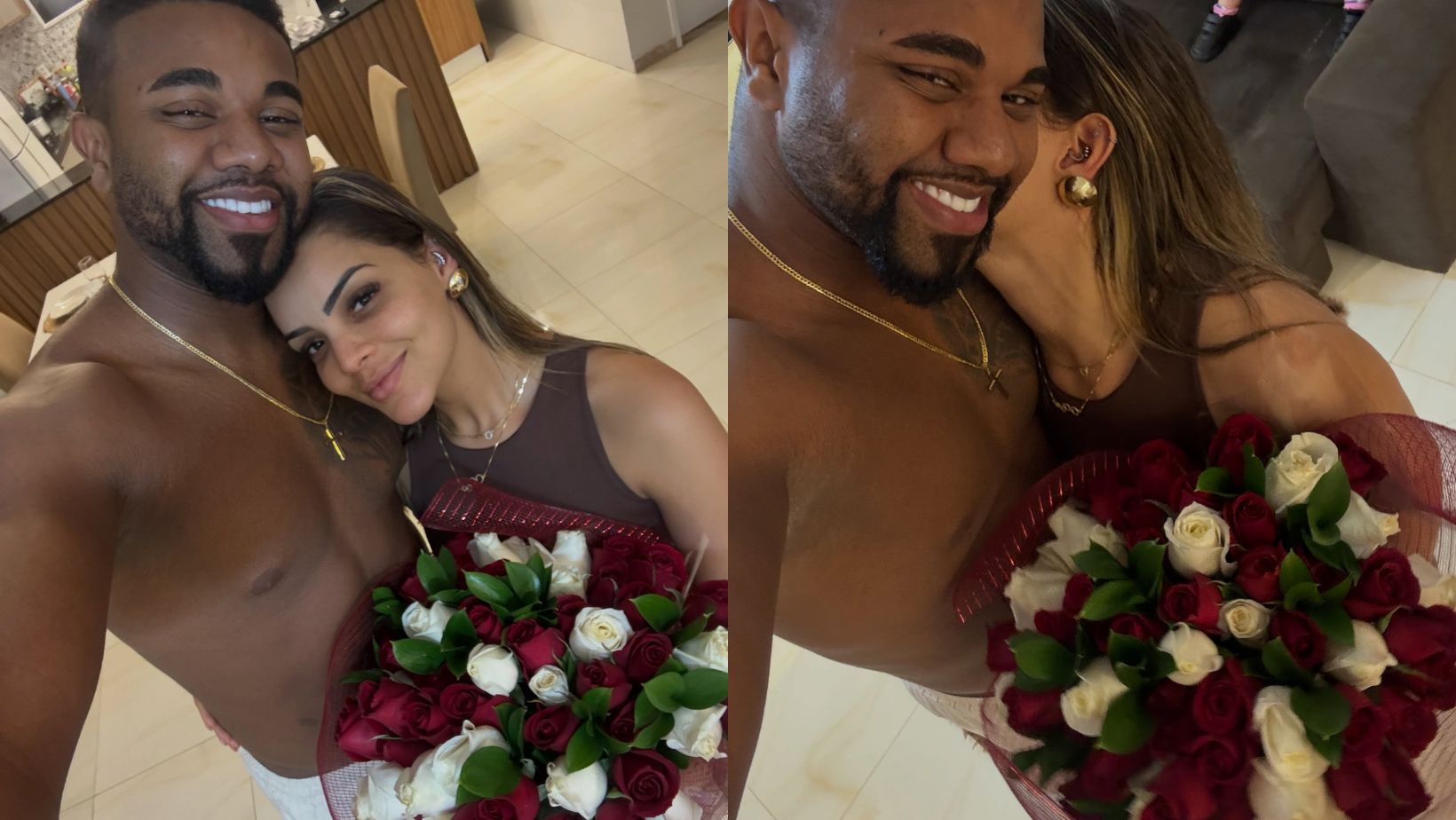 Davi Brito e Emilly Araújo