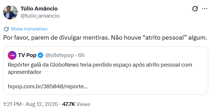 Foto: Reprodução /  redes sociais 
