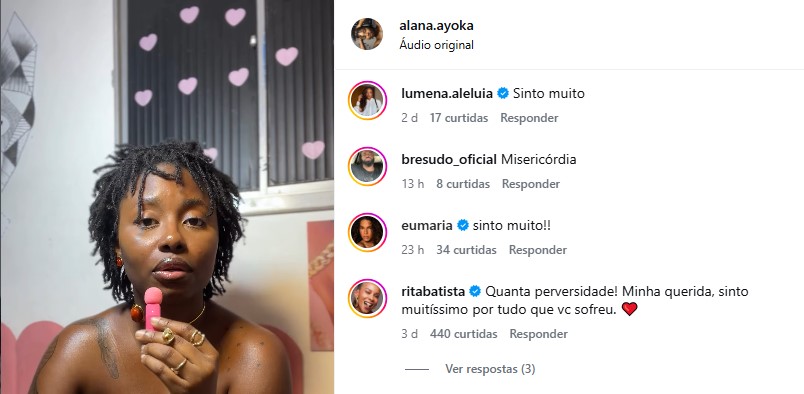 Ex-namorada de Evaldo Macarrão recebe apoio de famosas após relatar relacionamento abusivo e ator ser associado às agressões