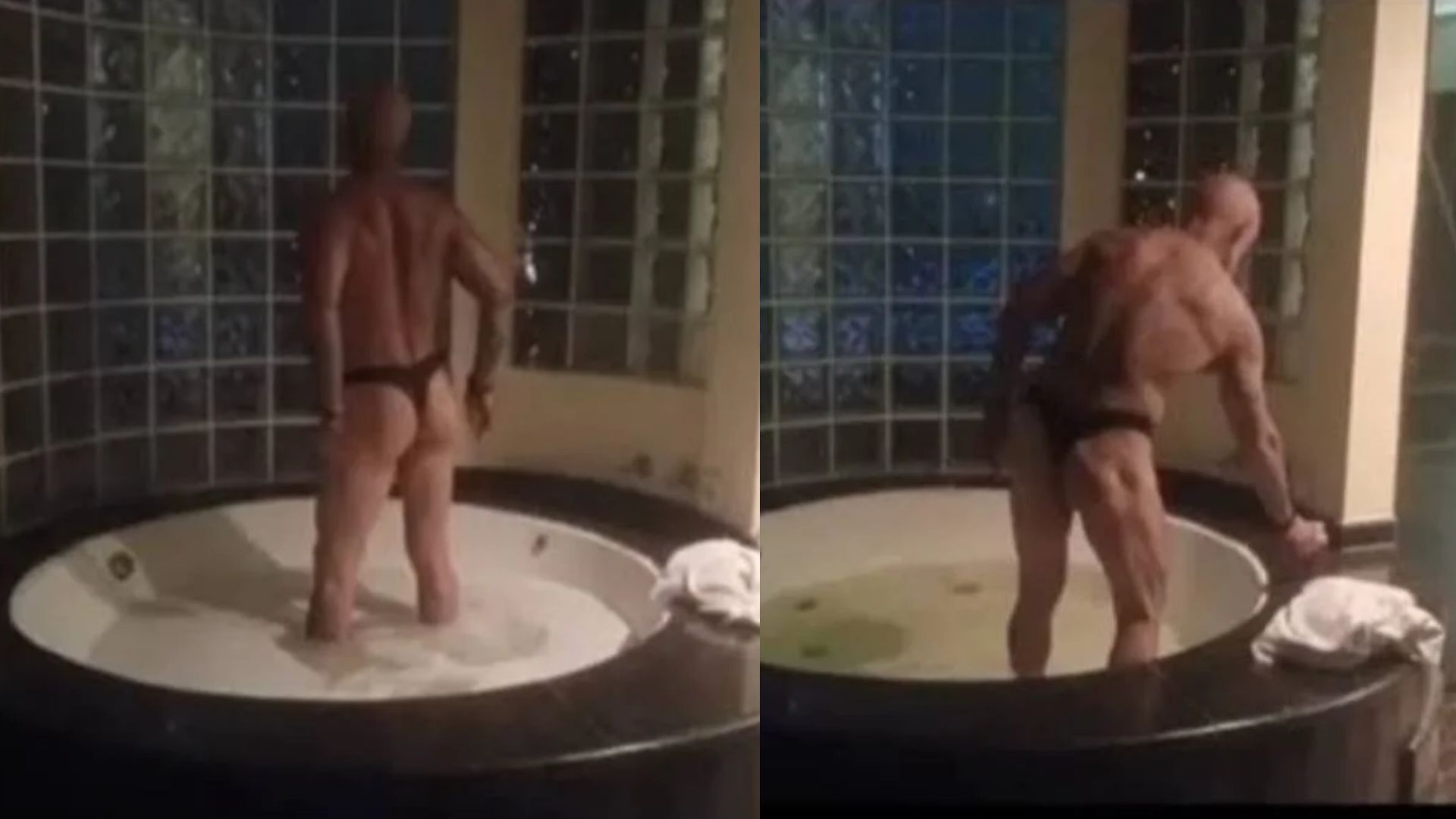 Cravinhos posou de calcinha em sua conta em uma plataforma de conteúdo adulto - Foto: Reprodução