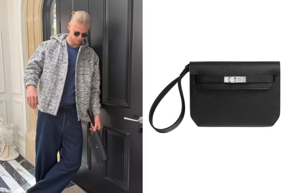 Bolsa Pochette Kelly Depeches da Hermès