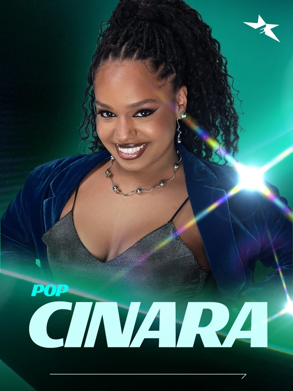 Cinara no Estrelas da Casa