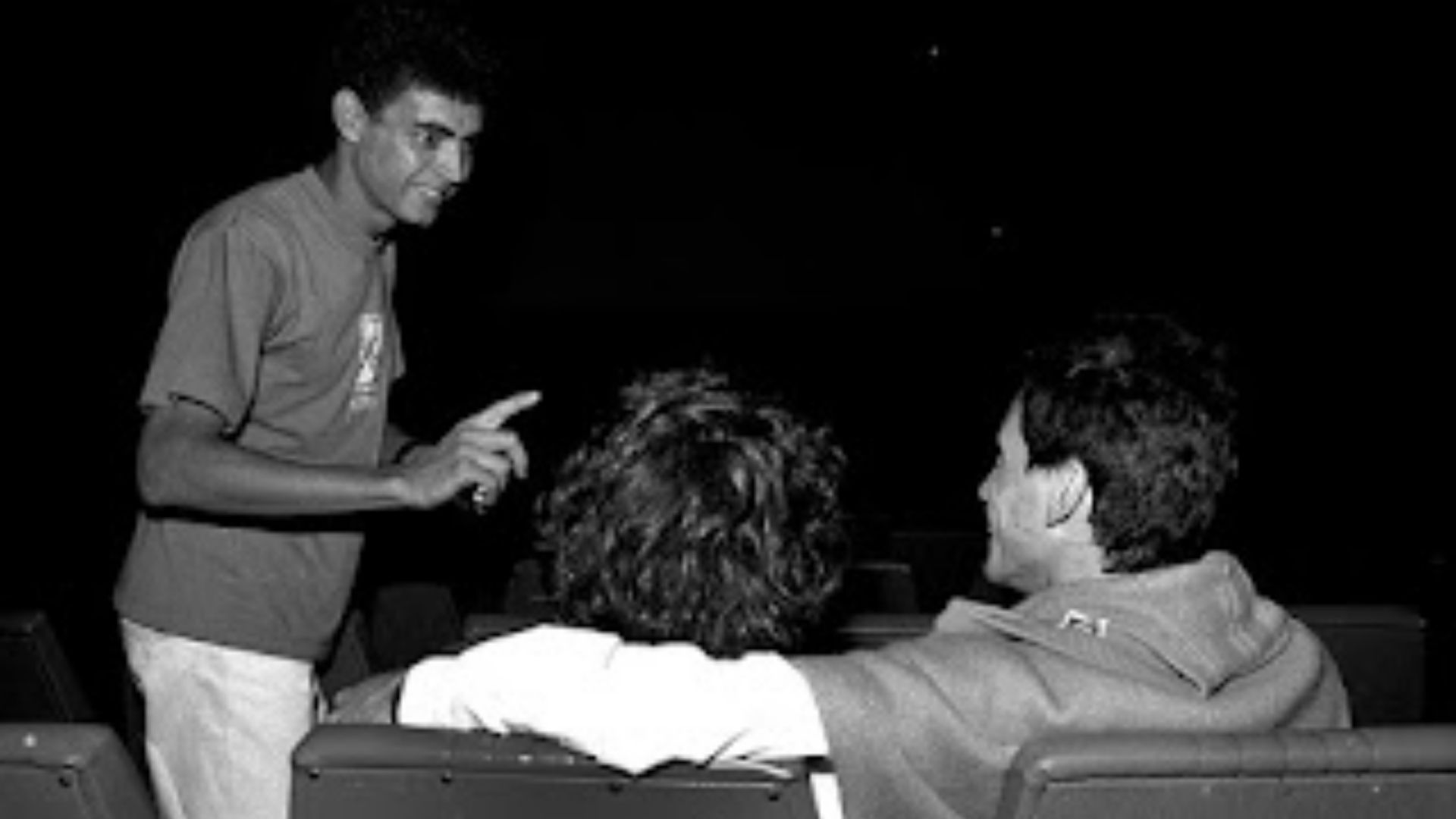 No escurinho do cinema - Cine Ouro Verde (06/08/1991)