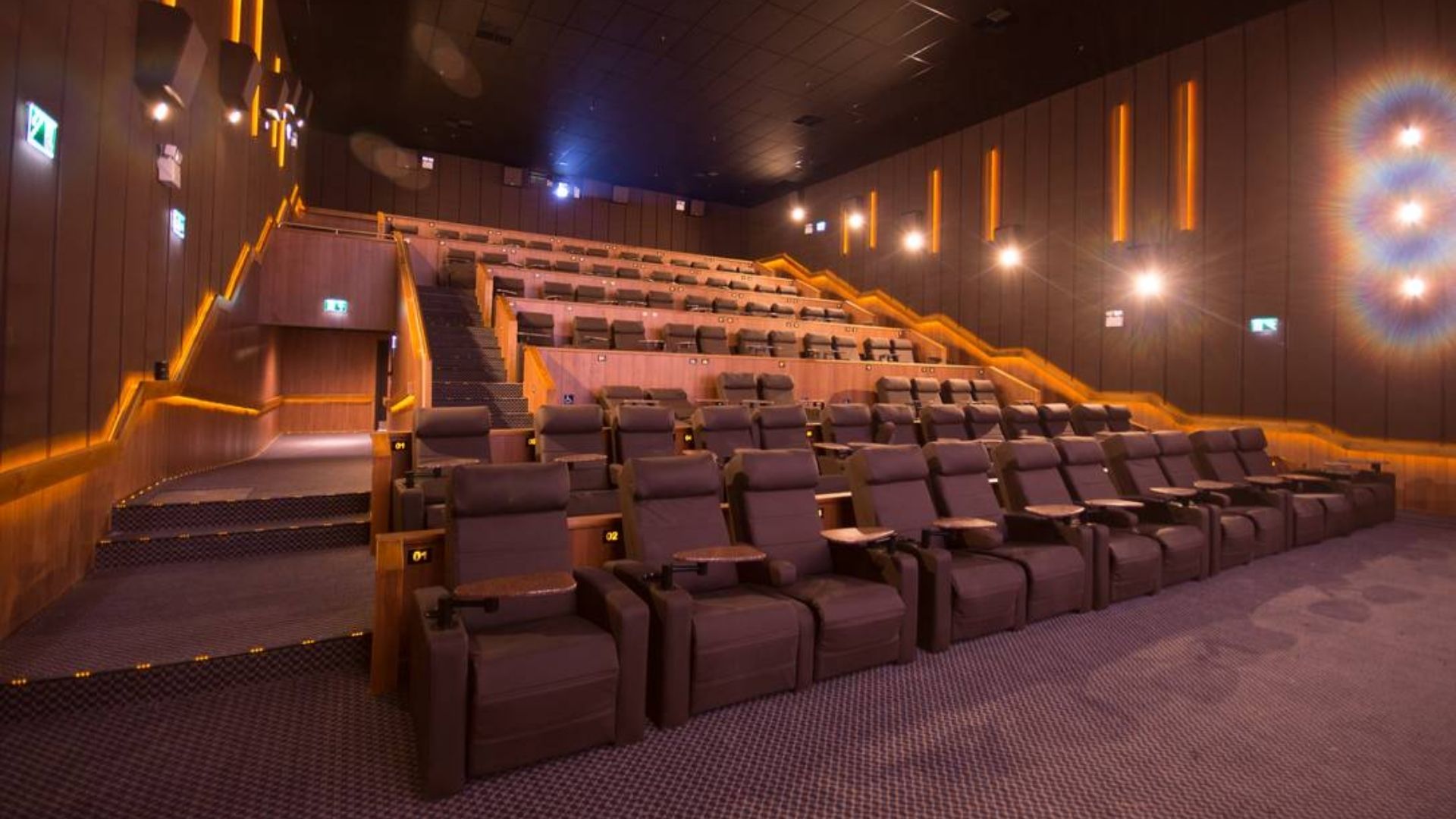 Sala de cinema do Kinoplex Platinum Rio Sul - Foto: Divulgação