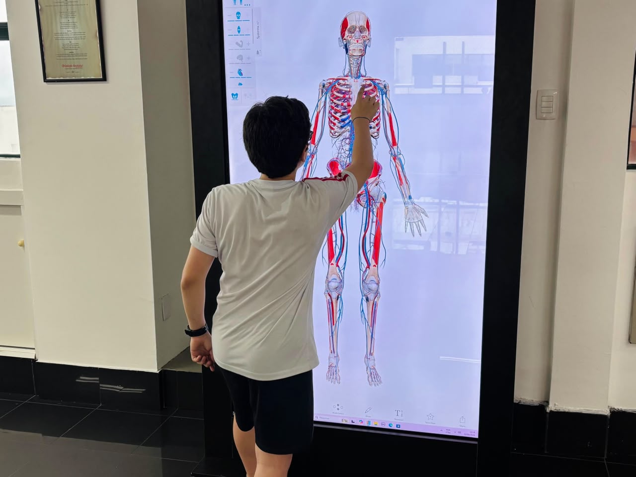 Estudante do Colégio Anchieta