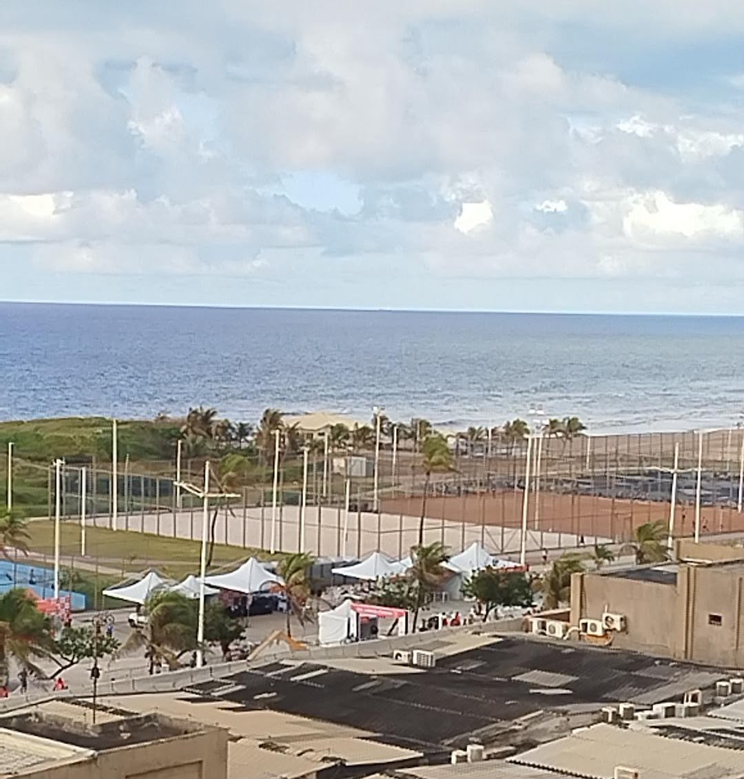 Foto da região da boca do rio