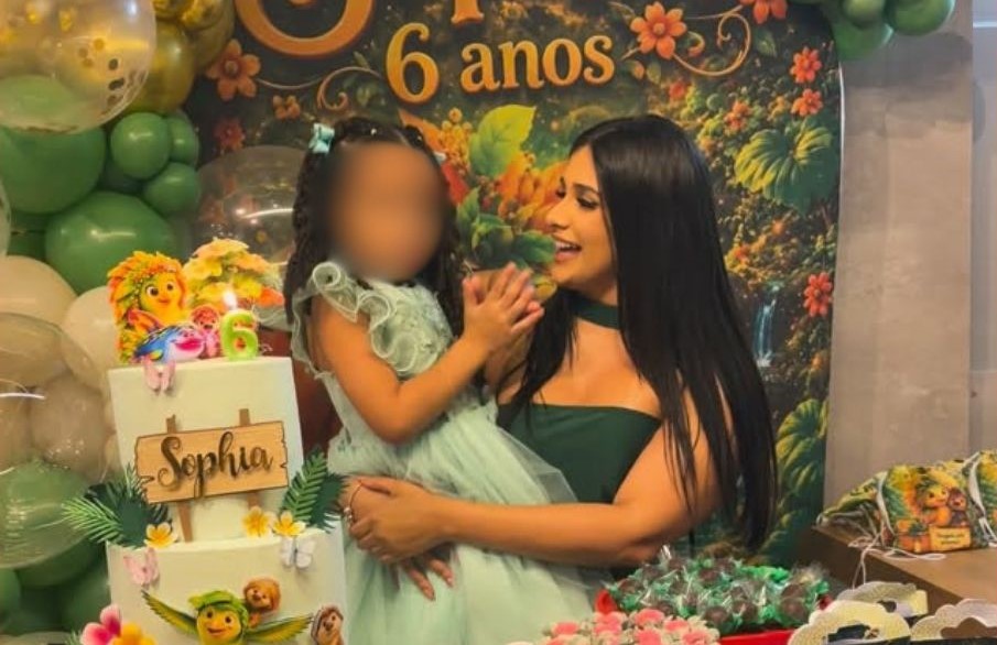 Aniversário da filha de Cristian Bell