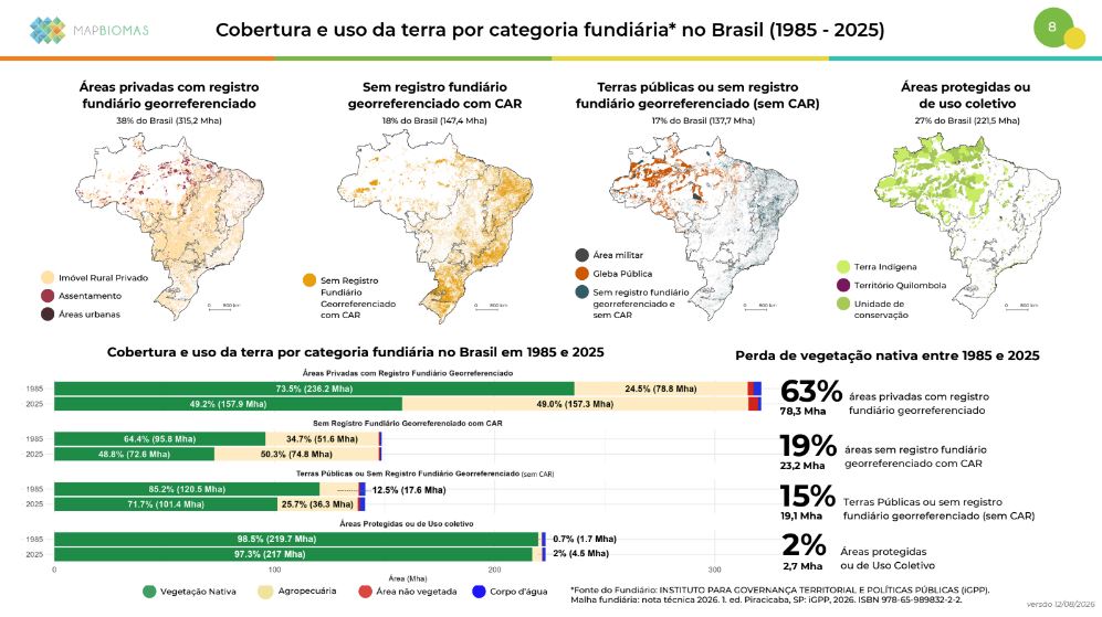Reprodução / MapBiomas Alerta
