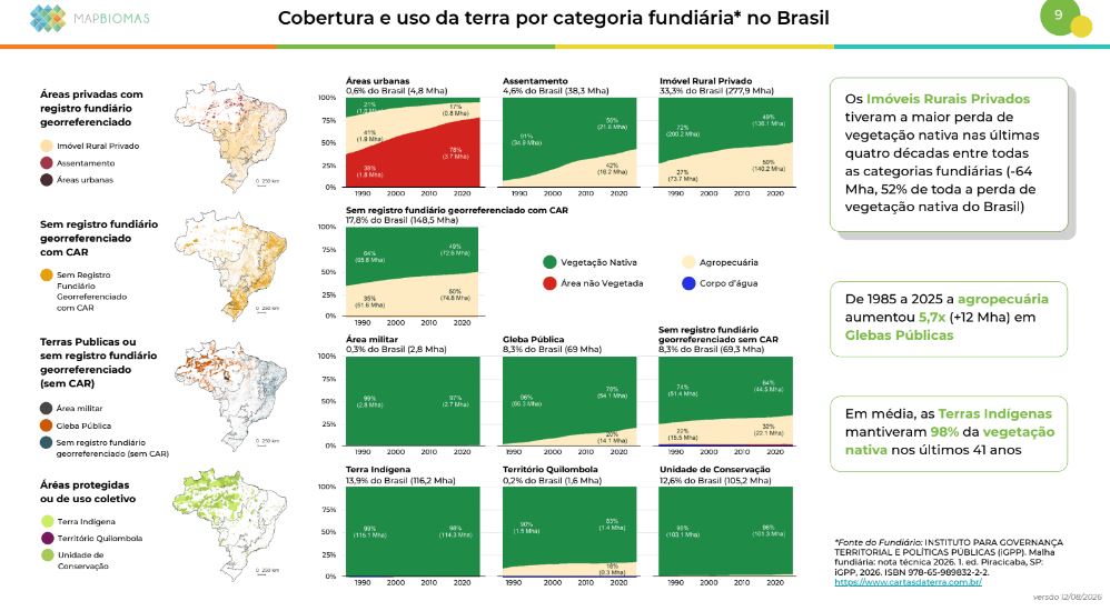 Reprodução / MapBiomas Alerta
