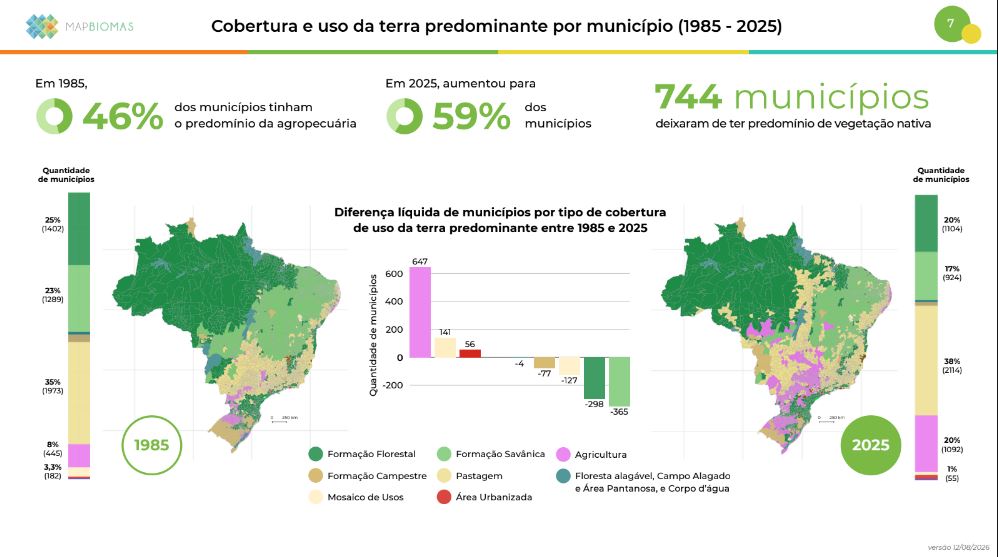 Reprodução / MapBiomas Alerta
