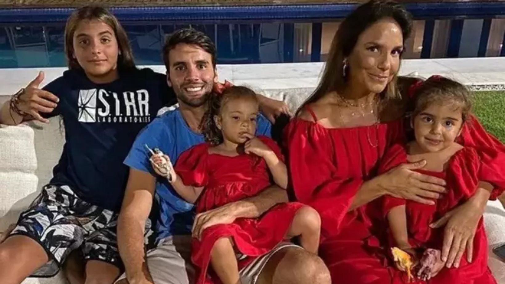 Daniel Cady, Ivete Sangalo e filhos | Reprodução / Redes Sociais 