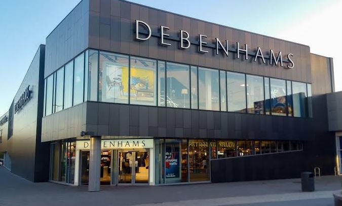 Debenhams, famosa rede de lojas de departamentos, anunciou fechamento de todas as unidades fisicas | Reprodução