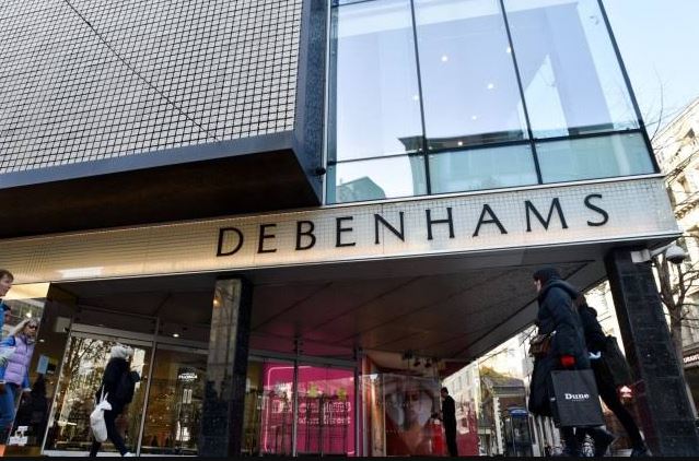 Debenhams, famosa rede de lojas de departamentos, anunciou fechamento de todas as unidades fisicas | Reprodução