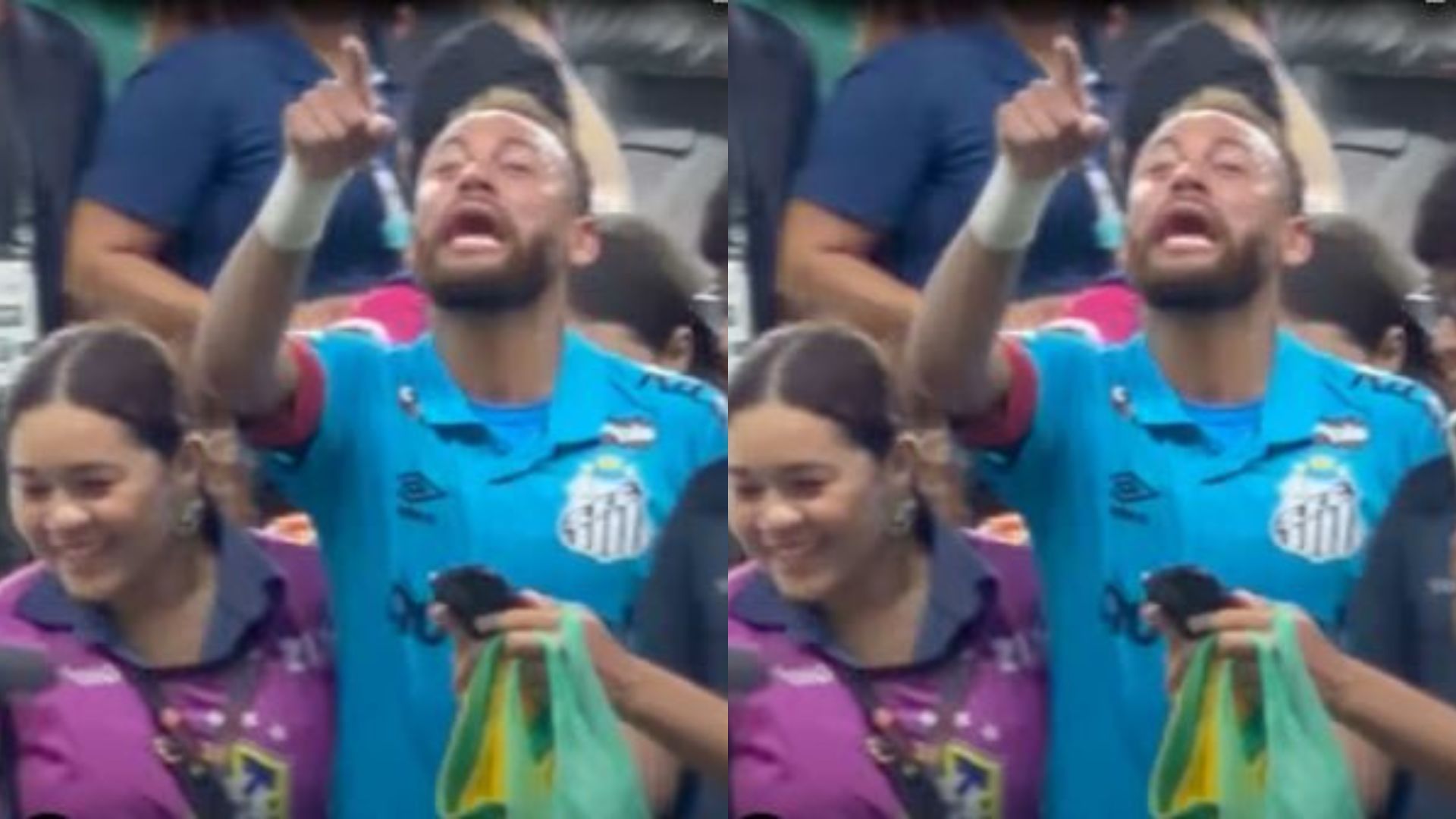 Após assistência decisiva na classificação do Santos, Neymar provoca arquibancada: “Beijo para tua mulher”; veja - QTU Questões do Universo