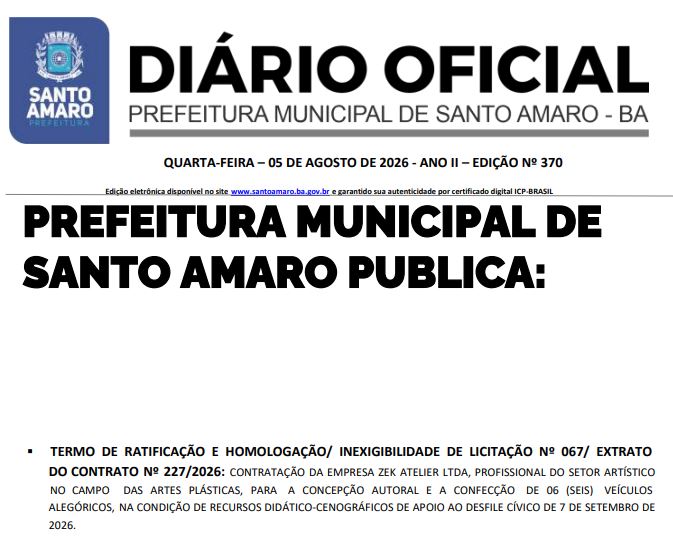 Diário Oficial