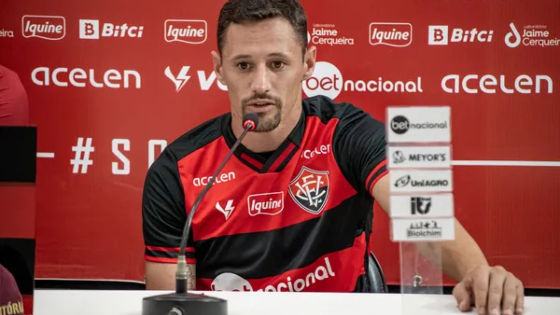 Dibble é apresentado no Barradão - Foto: Pietro Carpi/EC Vitória
