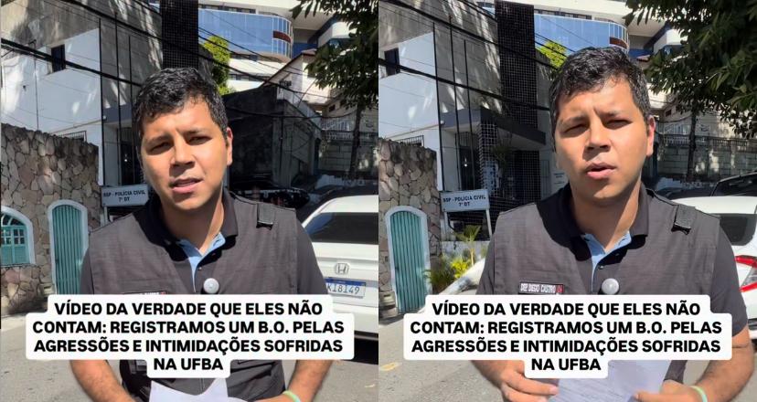 Diego Castro protagonizou confusão na UFBA. (Foto: Leitor BNews)