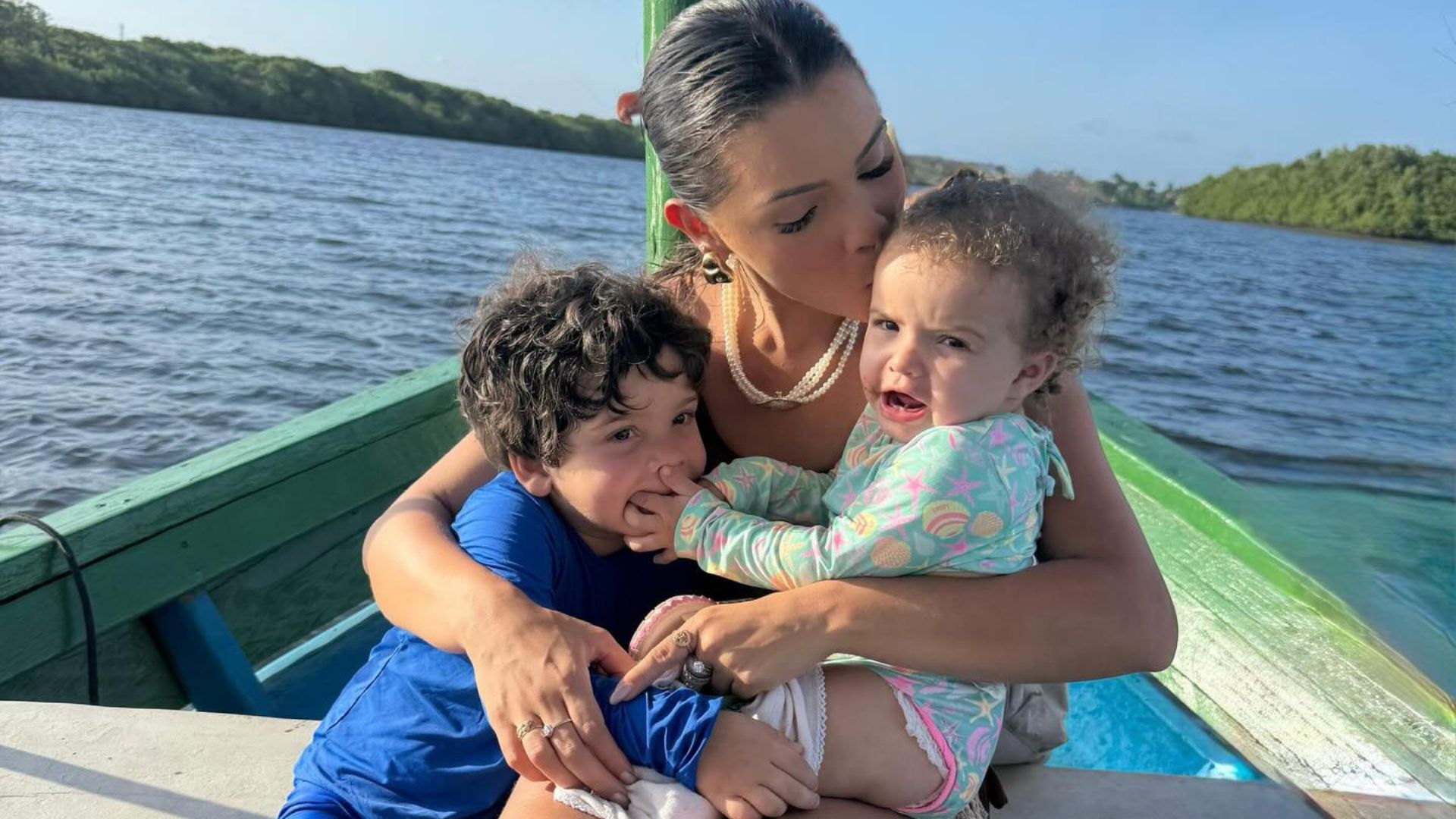 Bernardo, filho mais velho de Emilly Araújo, nasceu em março de 2022. - Foto: Instagram/@emillyaraujjoo