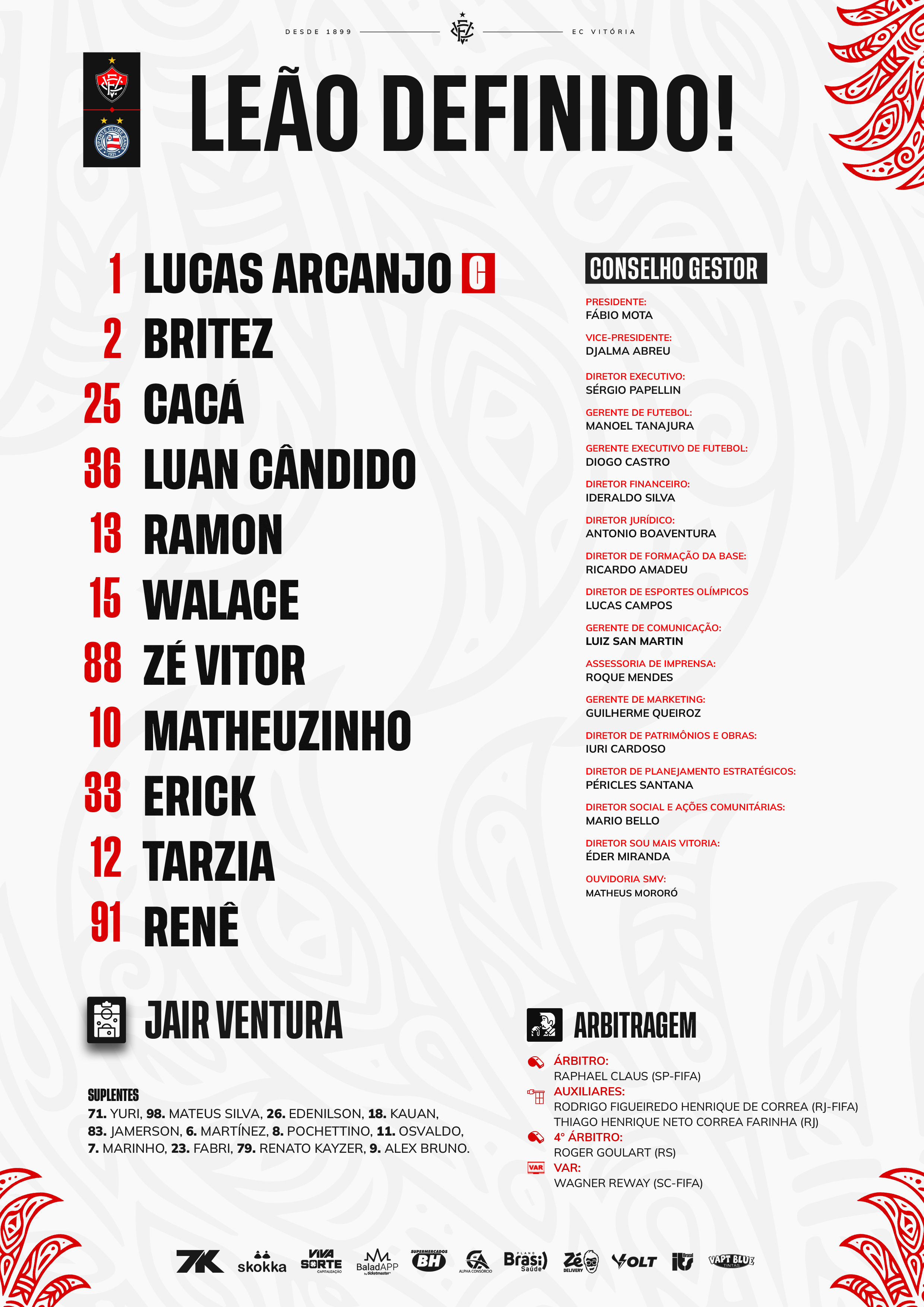 Divulgação: EC Vitória