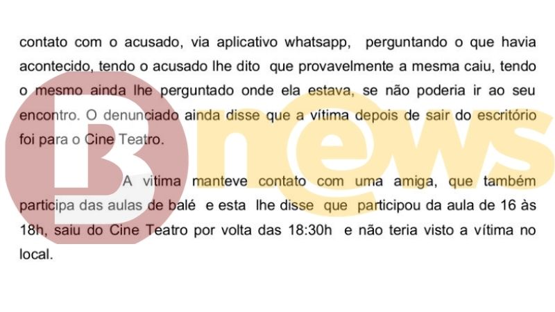 TRECHO DE DENÚNCIA FEITA PELO MP