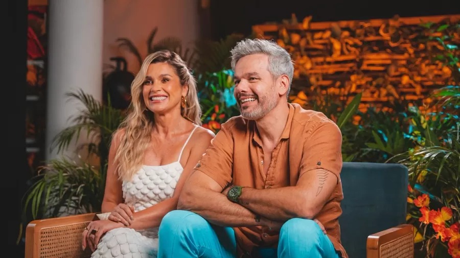 Flávia Alessandra e Otaviano Costa | Divulgação 