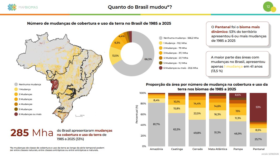 Reprodução / MapBiomas Alerta