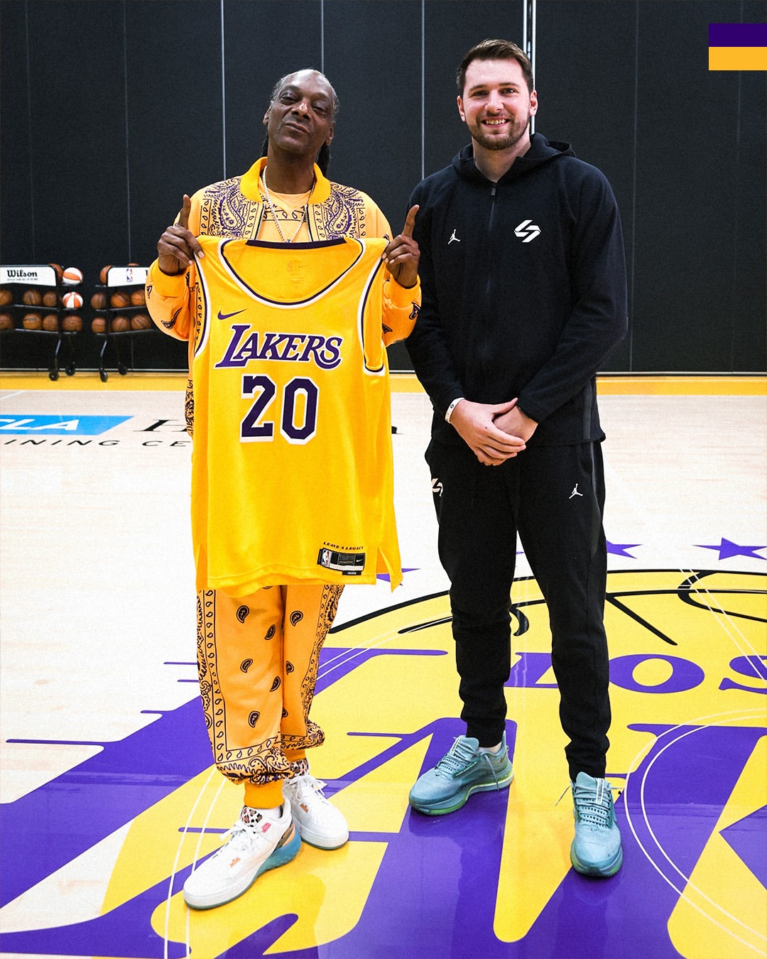 Reprodução/Instagram @lakers
