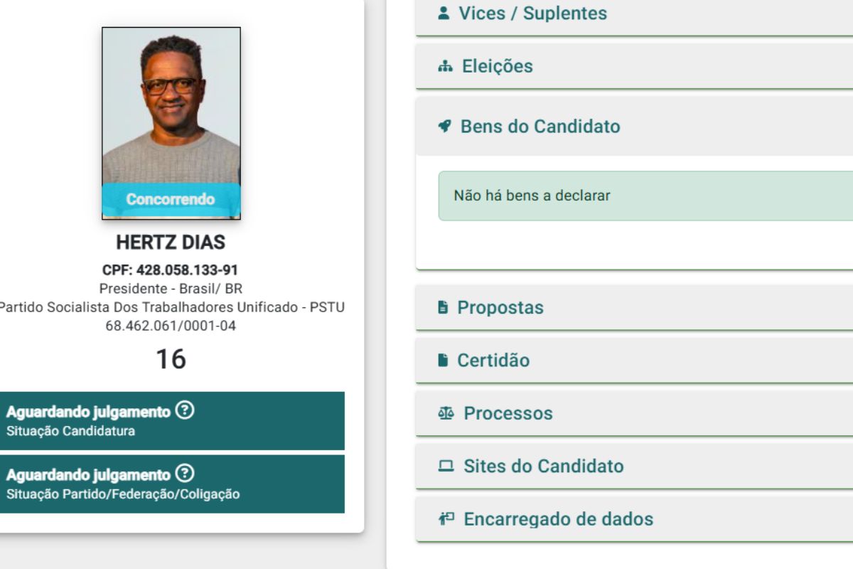 Hertz Dias Reprodução/Divulgacand 