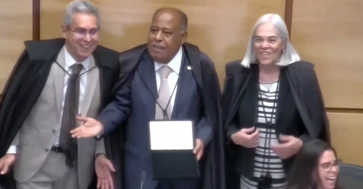 Ministro Benedito Gonçalves despediu-se do STJ nesta sexta-feira (21) | Reprodução/Redes sociais