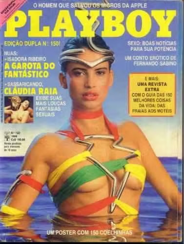 Isadora Ribeiro na capa da "Playboy"